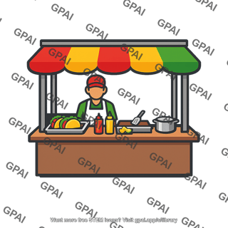 Taco stand