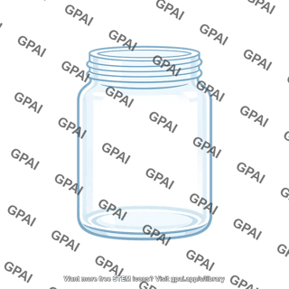 Glass jar