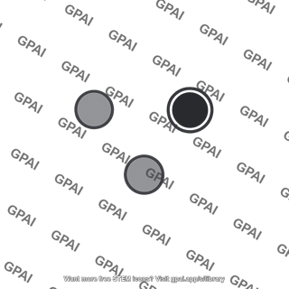 Three particle arrangement