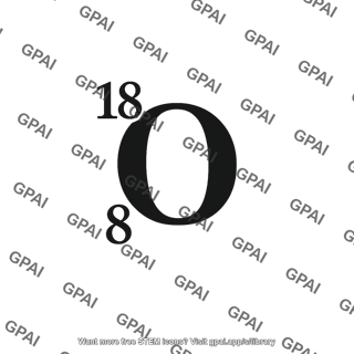 Nuclide oxygen 18