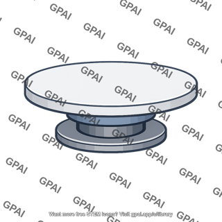 Rotating platform turntable