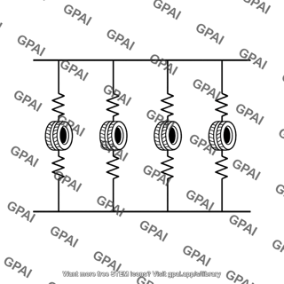 Parallel tire resistors