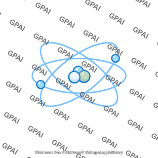 Stylized atom