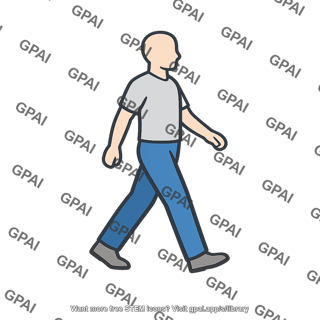 Person walking