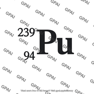 Plutonium 239 nuclide