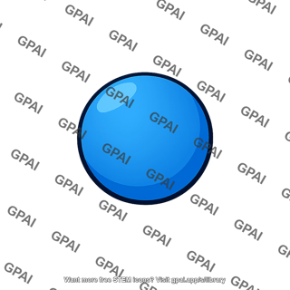 Blue sphere