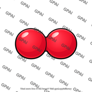 Oxygen molecule model