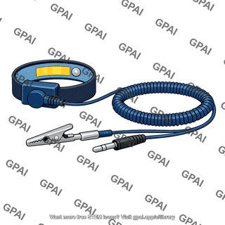 Conducting wrist strap