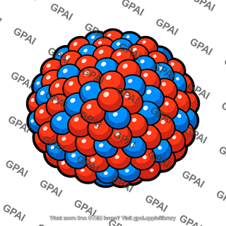Americium 243 nucleus