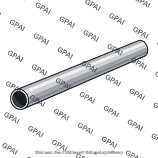 Metal tube hollow