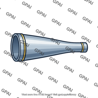Water pipe tapered