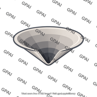 Cone shaped dent