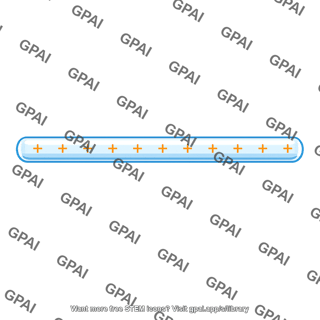 Glass rod charged