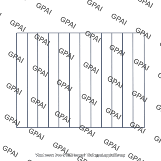 Polarizing sheet striped