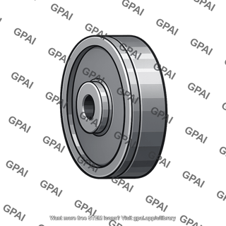 Flywheel side view
