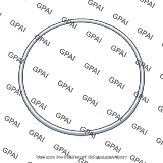 Thin nonconducting rod bent