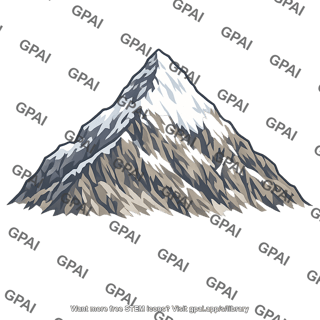 Snowy mountain