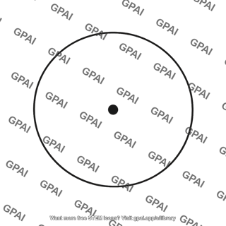 Circle with center point