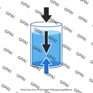 Free body diagram water sample