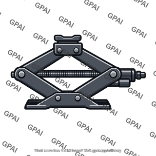 Mechanical car jack