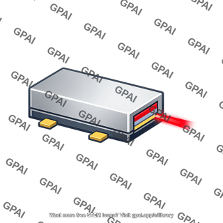Gallium arsenide semiconductor laser