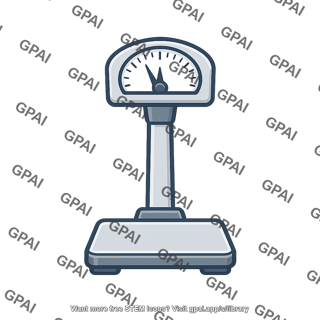 Standing weight scale