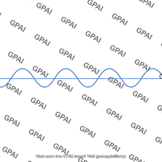 Sinusoidal traveling wave