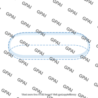 Gaussian surface pill shaped