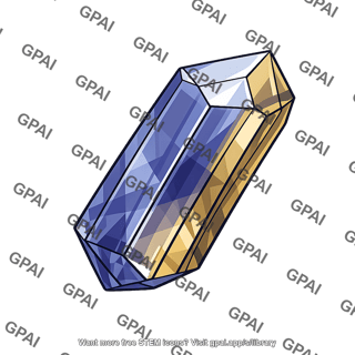 Cordierite crystal rotated