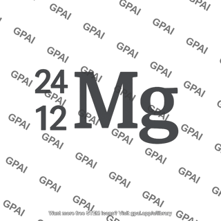 Magnesium 24 isotope