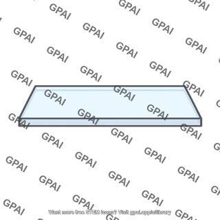 Flat material layer