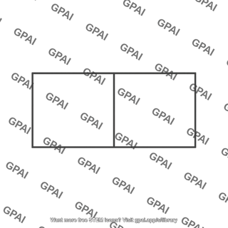 Box divided into two halves