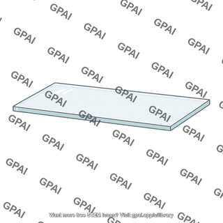 Glass plate flat