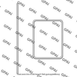 Long straight wire with rectangular loop