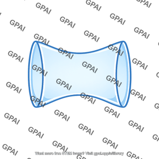 Biconcave lens