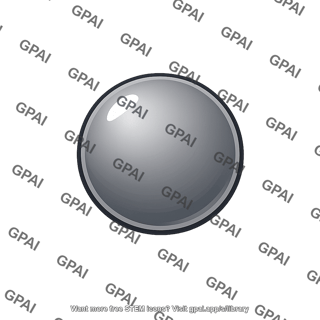 Grey sphere