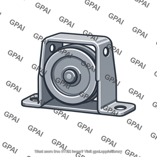Pulley in bracket