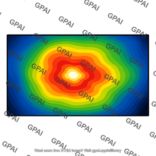 False color thermogram