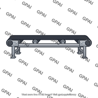Warehouse conveyor belt