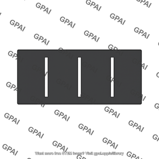 Diffraction grating three slit