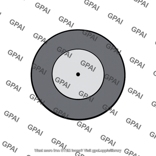 Denser outer half disk