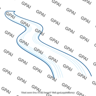 Winding river