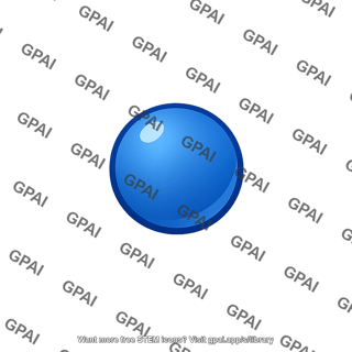 Blue sphere