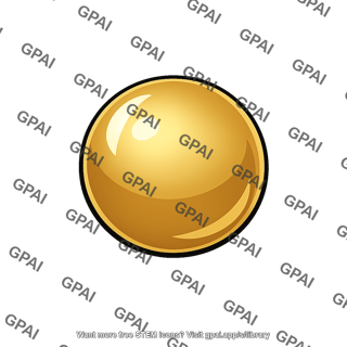 Solid brass ball