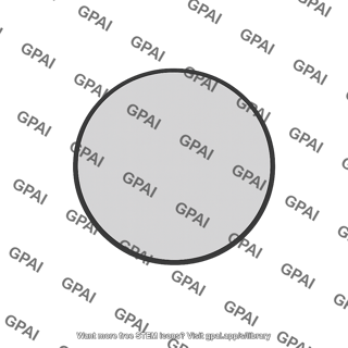 Cylindrical conductor cross section