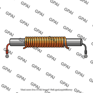 Straight core electromagnet