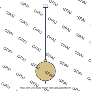 Grandfather clock pendulum