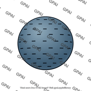 Sphere uniform negative charge
