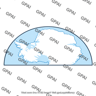 Antarctica semicircular
