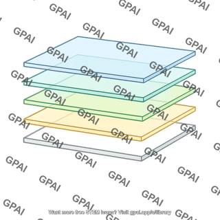 Stacked transparent layers